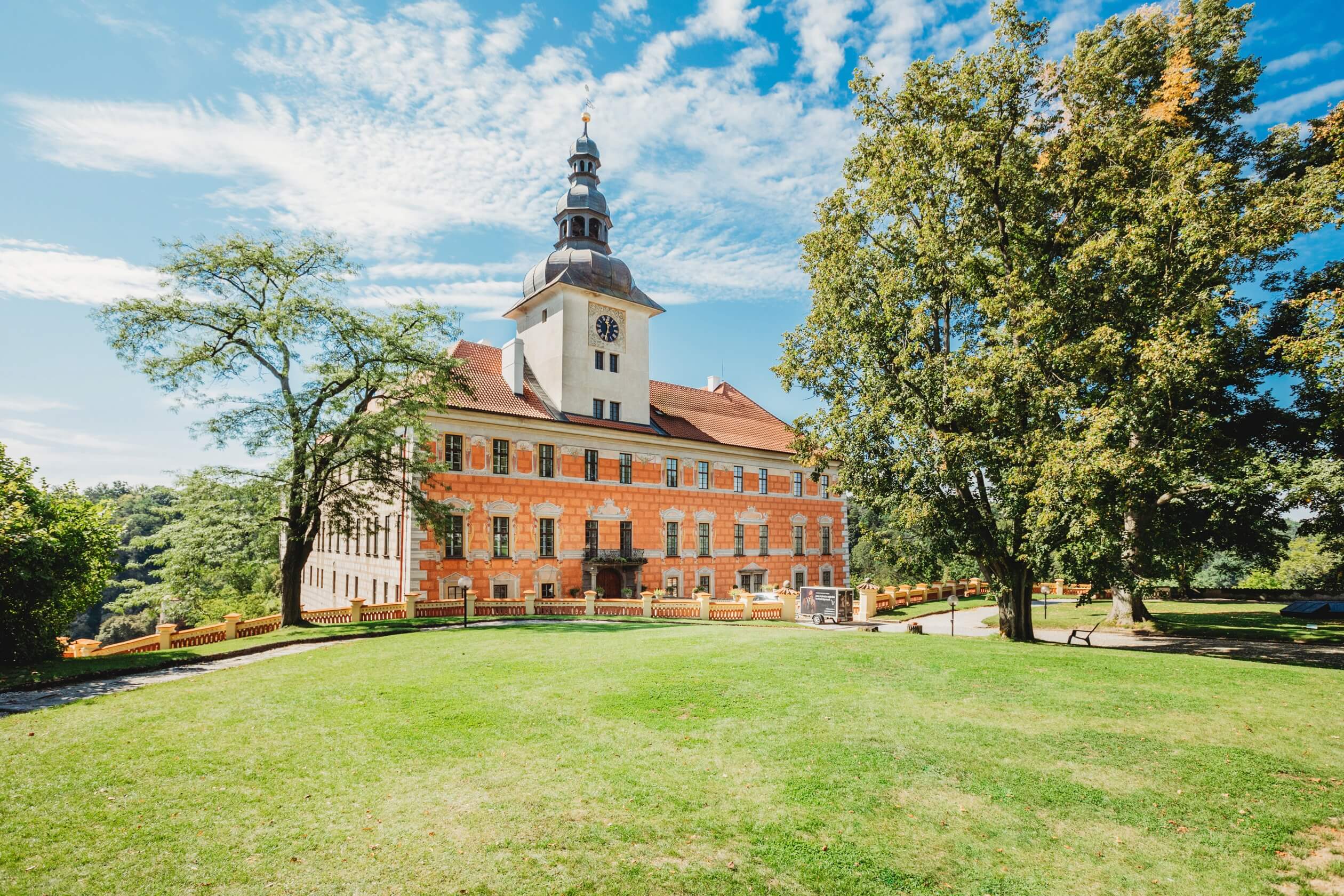 castle bechyne sunny