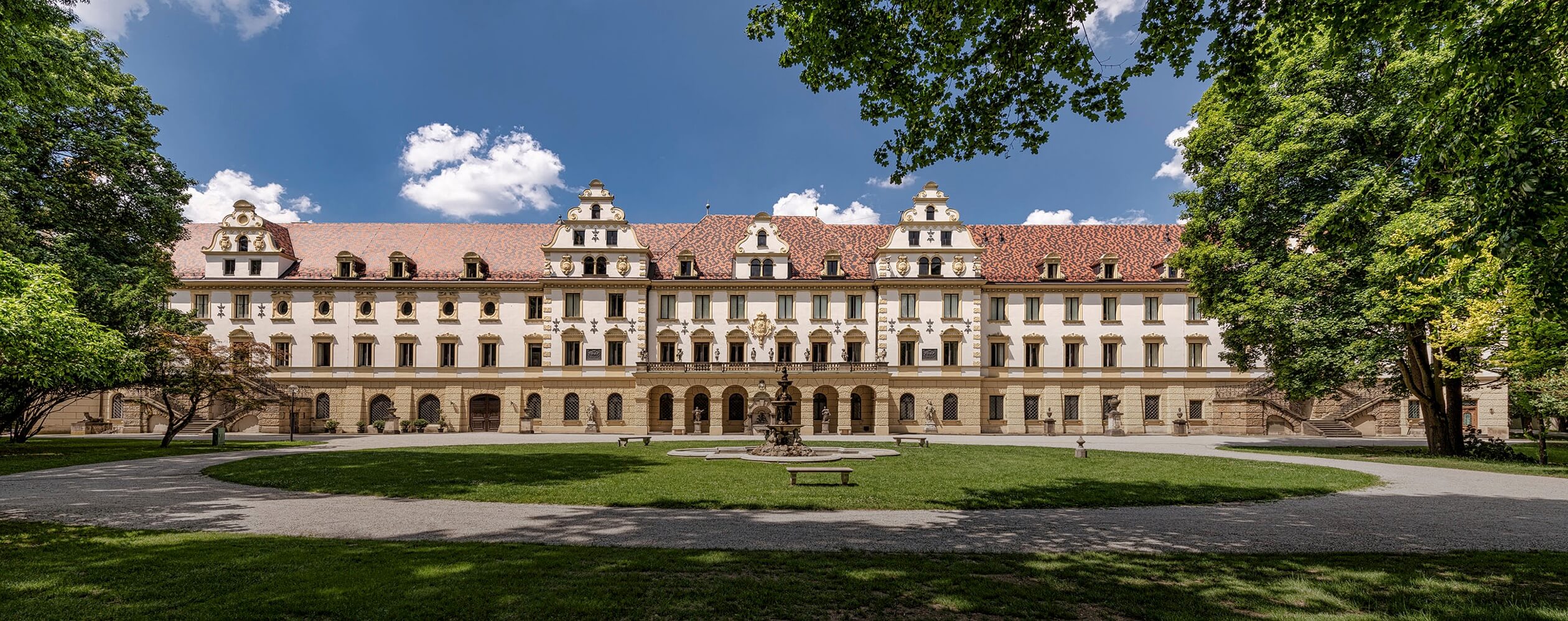castle st emmeram regensburg germany profile