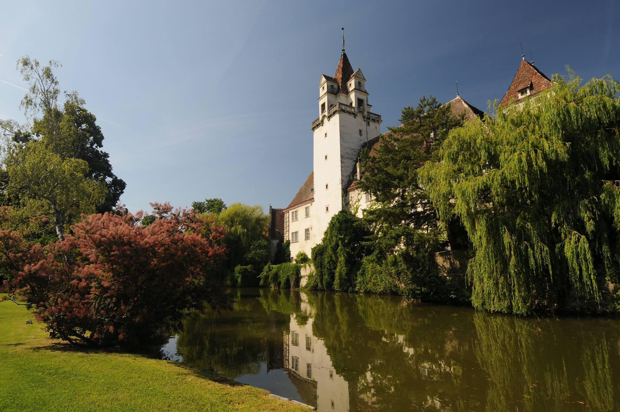 ebreichsdorf lower austria castle sunny